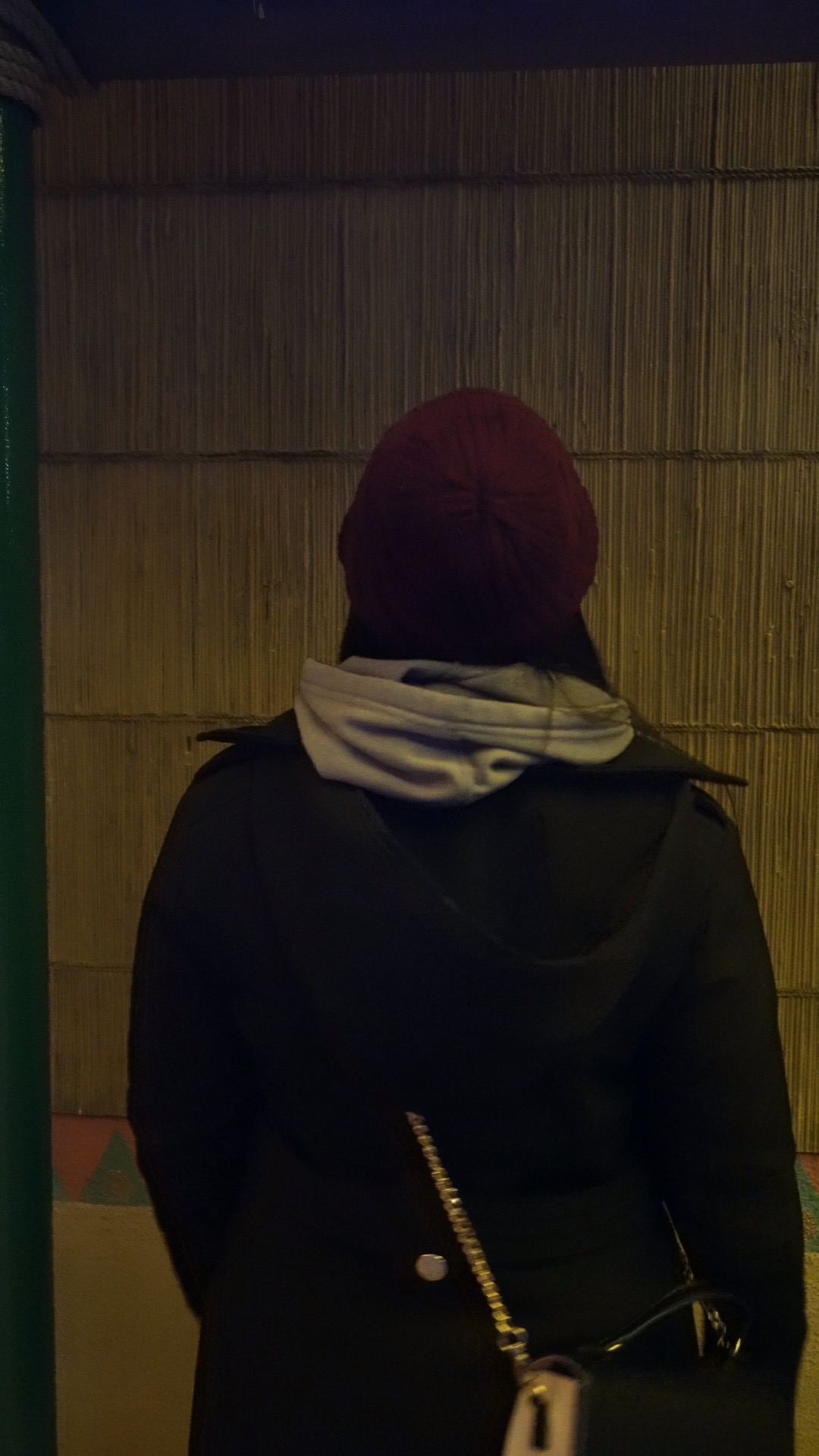 Back view portrait