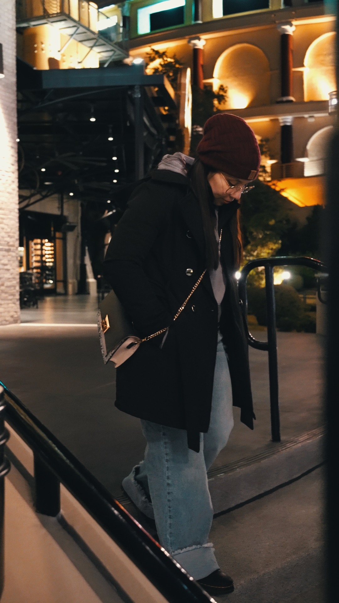 City night portrait