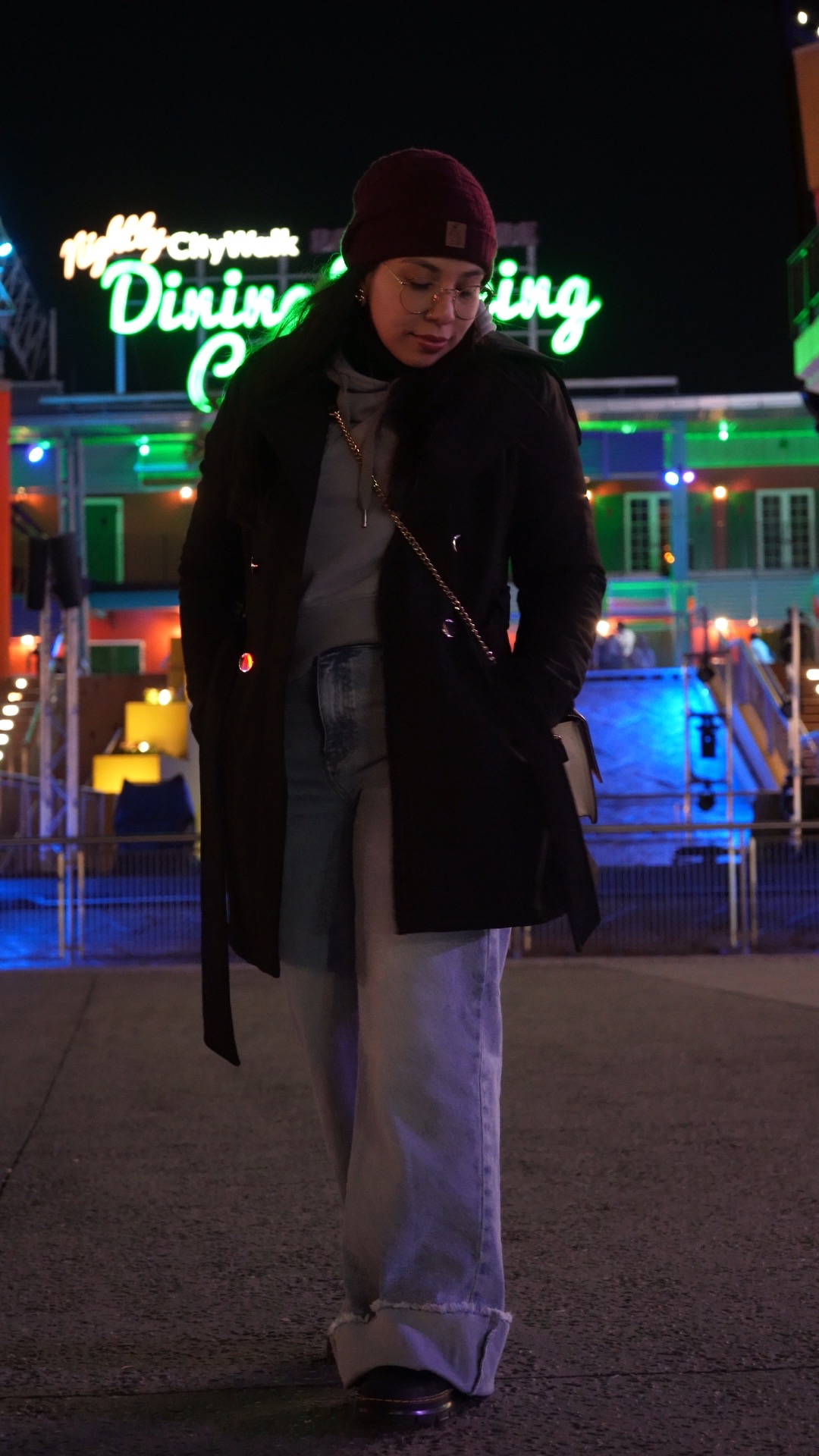 Night portrait from Project Four